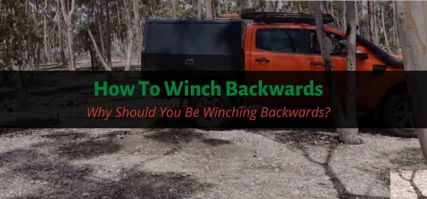 How To Winch Backwards