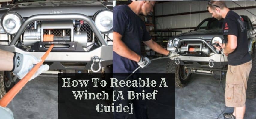 How To Recable A Winch