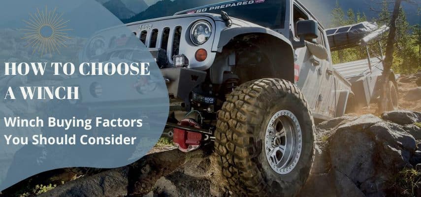 How To Choose A Winch
