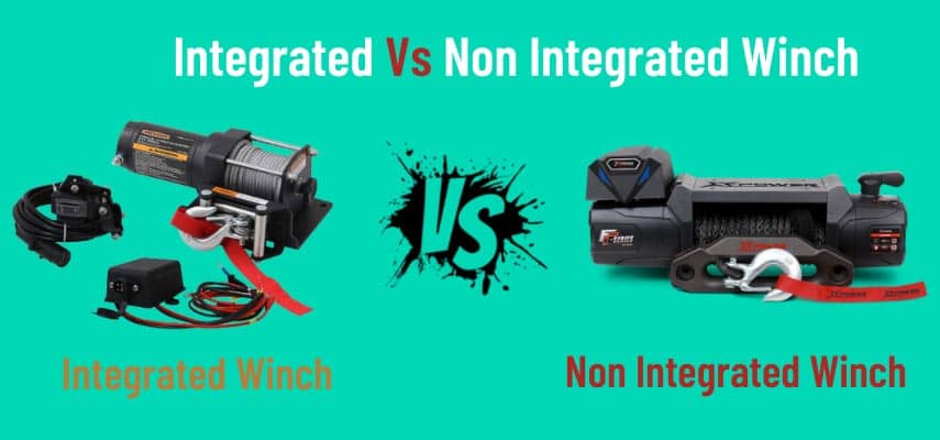 integrated vs non integrated winch